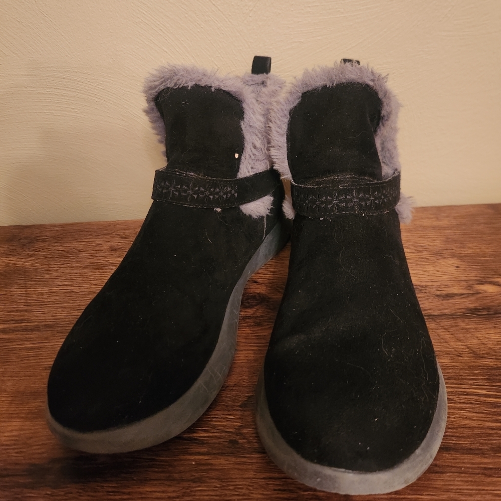 Jambu Black and Gray Boots Size 9